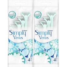 Gillette Simply Venüs 2 Kullan At Kadın Tıraş Bıçağı 4'lü x 2