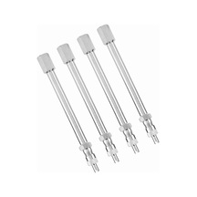 Yaleker Kamyon, Otobüs, Kamyonet İçin 100mm Krom Lastik Valfi Uzatıcı Çift Tekerlek Adaptörü 4 Adet - Kolay Enflasyon, Dayanıklı Malzeme