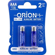 Orion LR03 Alkalin AAA Blister İnce Kalem Pil 2'li