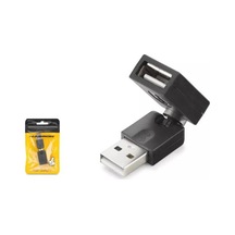 Hadron Hdx1357 Usb Dişi Mafsallı Adaptör - Siyah Kdo