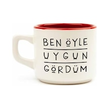 Ben Öyle Uygun Gördüm Beyaz Venüs Kupa-hediyelik Kupa Fincan Acı Kahve