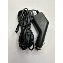 Araç kamera şarj aleti 5 pin navigasyon şarz aleti 3 metre mini usb araç kamera şarj aleti 90 derece 5 pin araş şarj aleti