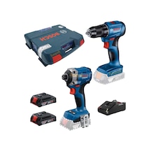Bosch GDR 18V-215 + GSR 185-LI 2x2AH 2'li Akülü Set - 06019N2023