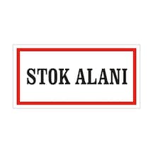 Stok Alanı Levhası