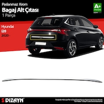 S-Dizayn Hyundai İ20 Krom Bagaj Alt Çıtası 2020 Üzeri