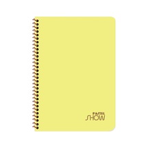 Keskin A4 96 Yp.kar. Pp Kp.spiralli Pastel Show Defter Çok Renkli