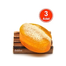 Kabak Lifli El Yapımı Doğal Kükürt Sabunu 120 G x 3 Adet