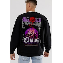 Startmore Chaotic Oversize Siyah Sweatshirt Tarzsokak140 Siyah
