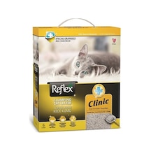 Reflex Clinic Özel Tanecikler + Aktif KarbonluTopaklaşan Bentonit Kedi Kumu 6 L
