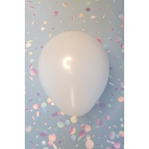 Beyaz Balon 10 Adet - 12 Inc 30 Cm Parti Balonu Çok Renkli