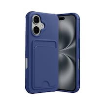Apple İphone 17 Kelvin Kartvizitli Silikon - Lacivert