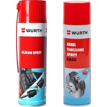Würth Silikon Sprey 500 Ml + Fren Balata Spreyi 500 Ml