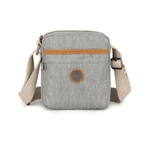 Smart Bags Kırçıllı Gri/taba Kadın Çapraz Askılı Çanta Smb3089 001