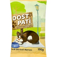 5 Adet Dost Pati Tavuklu Kedi Maması 100 Gr