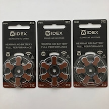 WİDEX İŞİTME CİHAZI 312 NUMARA PİL 3 PAKET