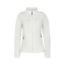 2As Cara Kadın Tam Fermuarlı İnce Polar Sweatshirt Beyaz Beyaz 2As Cara Kadın Tam Fermuarlı İnce Polar Sweatshirt Beyaz Beyaz