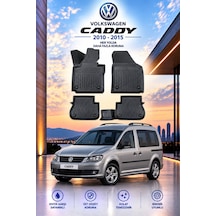 Volkswagen Caddy 2010-2015 Aracınıza Özel Üretim Havuzlu Paspas Takımı A+ -mod-