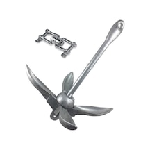 Şemşiye Çipa Galvanizli 1.5KG 6MM Çift Kilitli Firdöndü