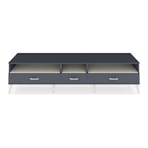 Hyperion Tv Ünitesi 3 Raflı 3 Çekmeceli 220x44x51 Antrasit-aytaşı/antrasit Aytası/antrasıt - Antrasıt