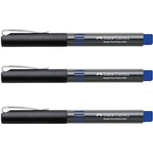 Faber-Castell 5405 Roller Kalem 0.5 Mm Iğne Uçlu Mavi 3'Lü