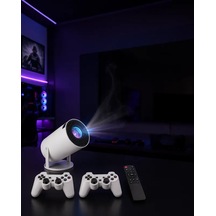 Astraltech Taşınabilir 8 Gb Ayaklı Çift Kollu Full Hd 4k Video Oyun Konsolu