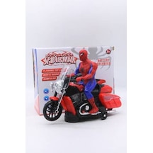Oyuncak Spiderman Figür ve Motoru Oyuncak Spiderman Motoru