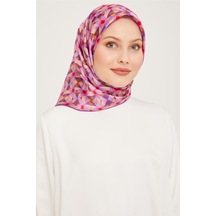 Armine Sura İpek Eşarp 23ka9045 01 Pembe