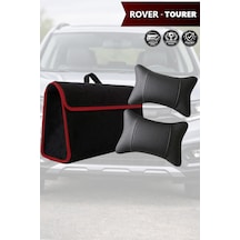 Rover Tourer Uyumlu Siyah Renk Bagaj Çantası Koltuk Yastığı Lüks Model