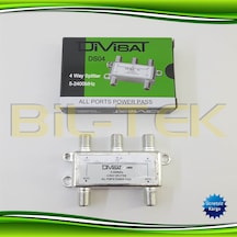 Divisat 1 Giriş 4 Çıkış 1/4 Splitter 5-2400