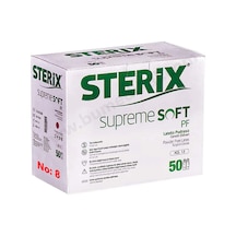 Sterix Steril Eldiven Pudrasız 50'li Kutu - No: 8,5