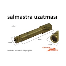 Musluk Salmastra Uzatması Orta Boy 4cm Musluk İçi Ankastre Dörtlü