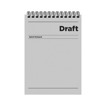 Keskin Color A5 Çizgili Bloknot Draft - Gri Diğer