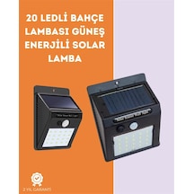 Kablosuz Solar Led Lamba Bahçe, Veranda, Merdiven Işığı, Otomatik Aç-kapa Sensörlü Çok Renkli