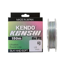 Kendo Kenshi 150mt 0.14mm Japanese Braid Low Pitch 8x İp Misina Multicolor