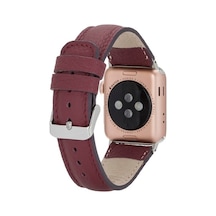 Bouletta Apple Watch Uyumlu Deri Kordon 42-44-45Mm Fl6 Bordo