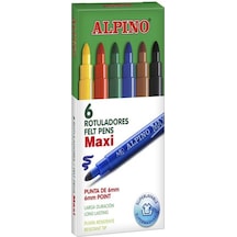 Alpino Maxi Keçeli Kalem 6 Lı Set