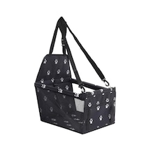 Fochsia Boasıty Taşınabilir Köpekler İçin Araç İçi Araba Koltuk - Siyah