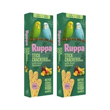 Ruppa 3lü Meyve Aromalı Muhabbet Kuşu Krakeri 2 Paketi