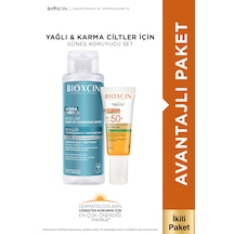 Yağlı & Karma Ciltler İçin Güneş Koruyucu Set