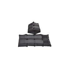 El & Ayak Bilek Ağırlığı Kum Torbası Siyah - 2 x 0.50 Kg