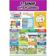 1. Sınıf Okumayı Hızlandıran Eğlenceli Renkli Heceli 11 Kitap