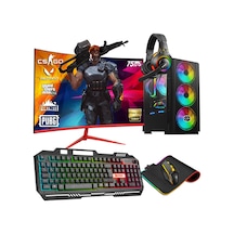 Zeiron FX70 i5-3470 16 GB 240 GB GTX1050Tİ 23.8" Curved Masaüstü Oyuncu Bilgisayar