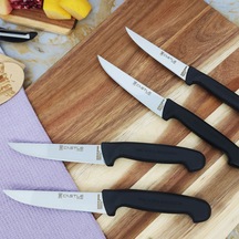 İncisive Mutfak Bıçak Seti 4'lü Et Ekmek Sebze Meyve Bıçağı