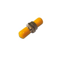 St-st Coupler, Seramik Ferrule, Metal, Simplex, Singlemode, Sarı Koruma Kapaklı-18370