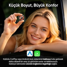 Sl-car02 4in1 Android Ve Apple Cihazlar Airplay Ve Mirrorlink Kablosuz Android Auto Ve Carplay