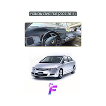 Honda Cıvıc Fd6 2005-2011 Uyumlu Torpido Örtüsü Yansıma Önleyici Hızlı Montaj Koruma F68