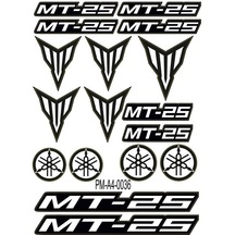Mt25 Uyumlu A4 Çoklu Sticker Seti Diğer