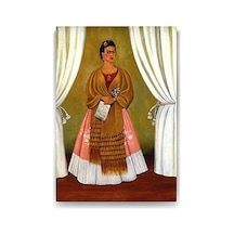 Kahlo - Dedicated To Trotsky Tablosu - 100x140cm 7/8 Yaş