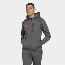 Adidas Designed For Gameday Full Zip Erkek Sweatshirt 001