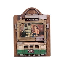 Dekoratif Metal Çerçeve Tramvay Dekorlu Vintage Hediyelik Arbltgsbk56pl6rybn4